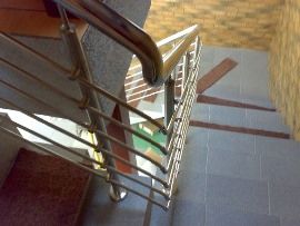 Ограждения для лестницы из нержавеющей стали